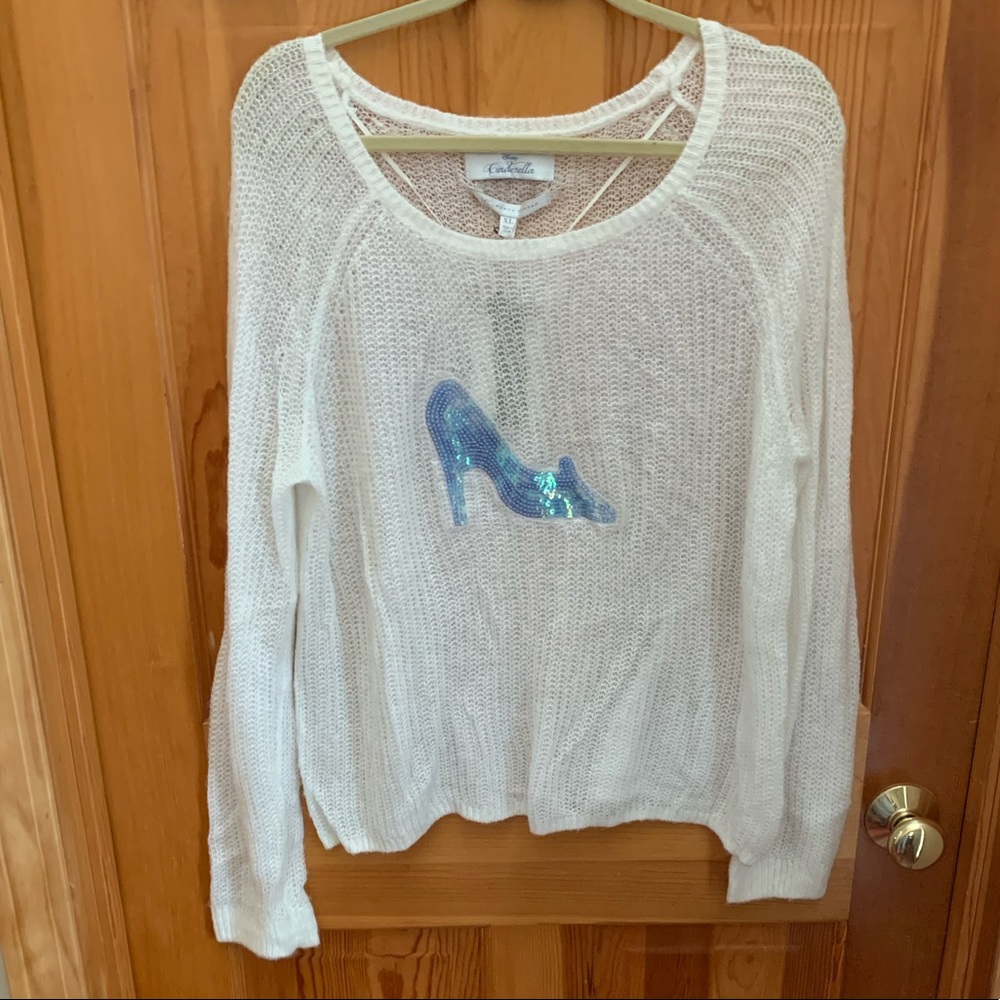 Lauren Conrad Cinderella Sweater Disney Colab BNWT